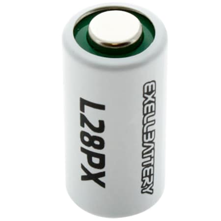 Exell Battery L28PX 6V Lithium Battery Replaces K28L V28PXL 2CR1/3N L28PX